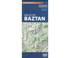 VALLE DE BAZTAN. MAPAS PIRENAICOS SERIE 1:25.000 Nº 3