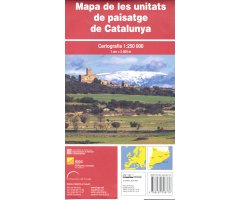 MAPA DE LES UNITATS DE PAISATGE DE CATALUNYA                                                                                                          