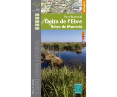 MAPA ALPINA 1:50.000. DELTA DE L'EBRE PARC NATURAL SERRA DE MONTSIÀ (MAPA I GUIA)