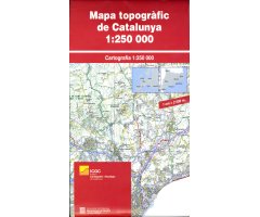 MAPA TOPOGRÀFIC DE CATALUNYA 1:25.000