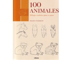 100 ANIMALES. DIBUJO REALISTA PASO A PASO  