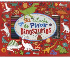 MI ESTUCHE DE PINTAR DINOSAURIOS