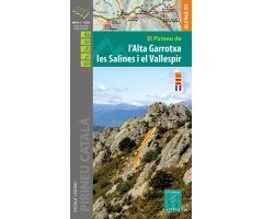 MAPA ALPINA 1:50.000. EL PIRINEU DE L'ALTA GARROTXA LES SALINES I EL VALLESPIR