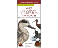 AVES DE DOÑANA Y HUMEDALES ANDALUCES. INTRODUCCIÓN A LAS ESPECIES MÁS FRECUENTES. GUÍAS DESPLEGABLES TUNDRA