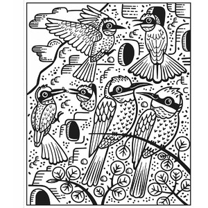 COLOREA POR ARTE DE MAGIA. AVES_1