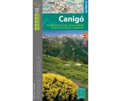 MAPA ALPINA 1:30.000. CANIGÓ, SANT MARTÍ DEL CANIGÓ, PRATS DE MOLLÓ, MENTET, ROCA COLOM, COSTABONA