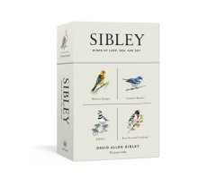 SIBLEY BIRDS OF LAND, SEA, AND SKY. 50 POSTCARDS