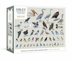 SIBLEY BACKYARD BIRDING JIGSAW PUZZLE  (ROMPECABEZAS-TRENCACLOSQUES)
