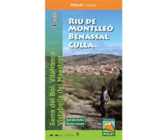 MAPA PIOLET 1:20.000 RIU DE MONTLLEÓ, BENASSAL CULLA
