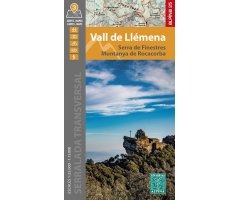 MAPA ALPINA 1:25.000. VALL DE LLÉMENA, SERRA DE FINESTRES I MUNTANYA DE ROCACORBA (2 MAPES)
