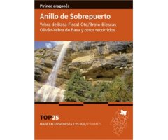 MAPA EXCURSIONISTA 1:25.000 ANILLO DE SOBREPUERTO TOP 25