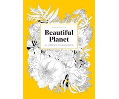 BEAUTIFUL PLANET. AN INTRICATE COLORING BOOK