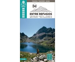 MAPA ALPINA 1:25.000. ENTRE REFUGIOS, TREKKING ANETO-POSETS-MOLIÈRES-SALVAGUARDIA