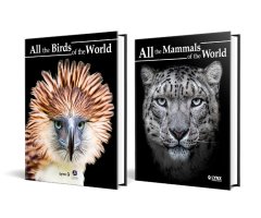 ALL THE BIRDS OF THE WORLD & ALL THE MAMMALS OF THE WORLD. SET TWO VOLUMES