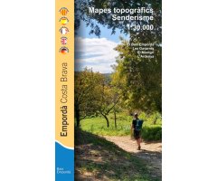 MAPA PIOLET 1:30.000. MAPES TOPOGRÀFICS SENDERISME. EMPORDÀ COSTA BRAVA. EL BAIX EMPORDÀ, LES GAVARRES, EL MONTGRÍ, L'ARDENYA
