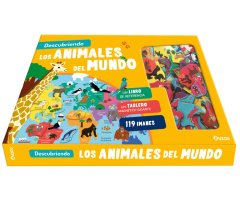 DESCUBRIENDO LOS ANIMALES DEL MUNDO. TABLERO MAGNÉTICO
