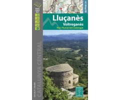 MAPA ALPINA 1:30.000. LLUÇANES. VOLTREGANÈS. PARC FLUVIAL DEL LLOBREGAT