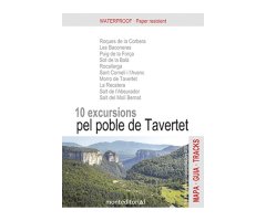 MAPA MONT EDITORIAL1:15.000 I 1.20.000 10 EXCURSIONS PEL POBLE DE TAVERTET