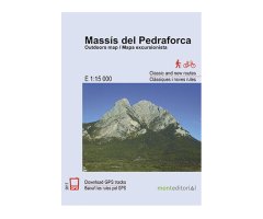 MAPA MONT EDITORIAL 1:15.000 EL MASSÍS DEL PEDRAFORCA