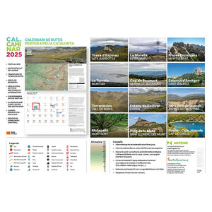 CALENDARI MAPZINE 2025 CAL CAMINAR. CALENDARI DE RUTES PER FER A PEU A CATALUNYA_1