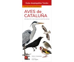 AVES DE CATALUÑA. INTRODUCCIÓN A LAS ESPECIES MÁS FRECUENTES. GUÍAS DESPLEGABLES TUNDRA