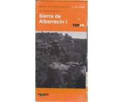 MAPA EXCURSIONISTA SIERRA DE ALBARRACIN I