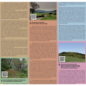 MAPA PIOLET 1:15.000. VALLBONA DE LES MONGES. RUTES PEL TERME 4