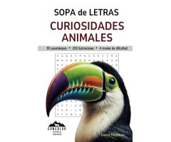 SOPA DE LETRAS. CURIOSIDADES ANIMALES