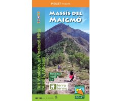 MAPA PIOLET 1:20.000 MASSÍS DEL MAIGMO