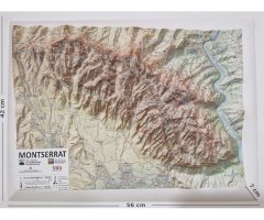 MAPA RELLEU 1:18.000 MONTSERRAT