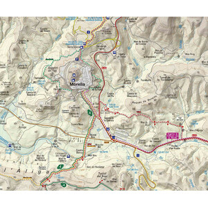 MAPA PIOLET 1:20.000 MORELLA. CAMINS I ASSEGADORS 3