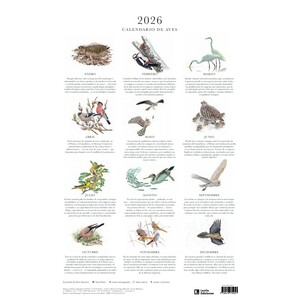 CALENDARIO DE AVES 2026 3