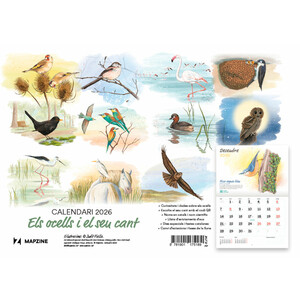 CALENDARI MAPZINE 2026 ELS OCELLS I EL SEU CANT_1