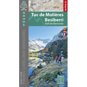 MAPA ALPINA 1:25.000 TUC DE MOLIÈRES-BESIBERRI