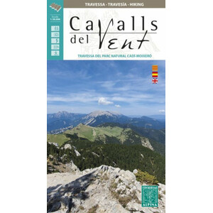 MAPA ALPINA 1:30.000. CAVALLS DEL VENT. TRAVESSA DEL PARC NATURAL DEL CADÍ MOIXERÓ