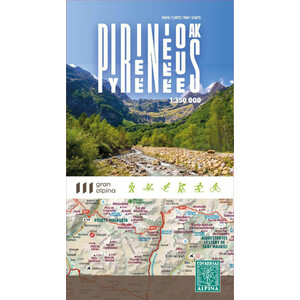 MAPA ALPINA PIRINEUS 1:350.000 + CARPETA DESPLEGABLE