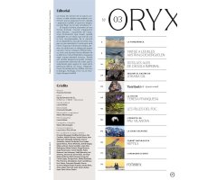 ORYX, LA REVISTA DE L\'AMANT DE LA NATURA. NÚMERO 03. Versió impresa en català. 2