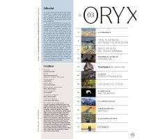ORYX, LA REVISTA DEL AMANTE DE LA NATURALEZA. NÚMERO 03. Versión impresa en castellano. 2