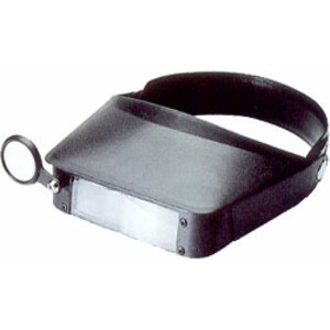 VISERA CON DOBLE LUPA DE RELOJERO INTEGRADA Y MONÓCULO ADICIONAL