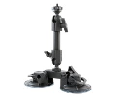 SOPORTE CON DOBLE VENTOSA PARA TELESCOPIOS Y MATERIAL FOTOGRÁFICO DELKIN FAT GECKO