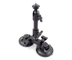 SOPORTE CON DOBLE VENTOSA PARA TELESCOPIOS Y MATERIAL FOTOGRÁFICO DELKIN FAT GECKO 2