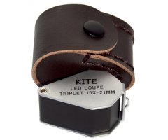 KITE LUPA PLEGABLE DE CAMPO CON LUZ 10X21 TRIPLET CON LED 2