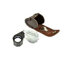 KITE LUPA PLEGABLE DE CAMPO CON LUZ 10X21 TRIPLET CON LED 3