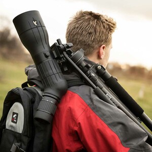 KITE KIT COMPUESTO POR TELESCOPIO KSP 80 HD ACODADO + OCULAR 25-50X 3