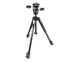 MANFROTTO KIT COMPUESTO POR TRÍPODE MT190X3 CON RÓTULA 804 MKII 3-WAY