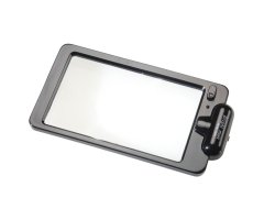 OPTICRON LUPA RECTANGULAR PLEGABLE Y LUZ DE LED 2X/ 90X55MM