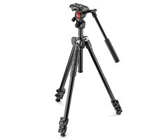 MANFROTTO KIT COMPUESTO POR TRÍPODE MK290LTA3 CON RÓTULA VÍDEO MVH-400AH