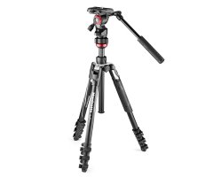 MANFROTTO MVKBFRL-LIVE TRÍPODE CON RÓTULA FLUIDA COMPACTA BEFREE LIVE