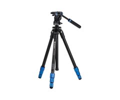 BENRO KIT TRIPODE SLIM ALUMINIO CON RÓTULA DE VIDEO
