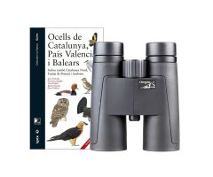 KIT BÀSIC D\'OBSERVACIÓ D\'OCELLS: PRISMÀTIC OPTICRON OREGON  4 PC OASIS 10X42 + OCELLS DE CATALUNYA, PAÍS VALENCIÀ I BALEARS